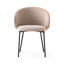 Tuka Upholstered Armchair with Metal Frame-64133472-64133471