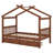Wooden House Bed with Drawers-479318138