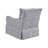 Rendezvous Upholstered Swivel Armchair