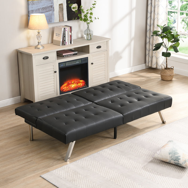 WOOD FRAME, STAINLESS LEG, FUTON