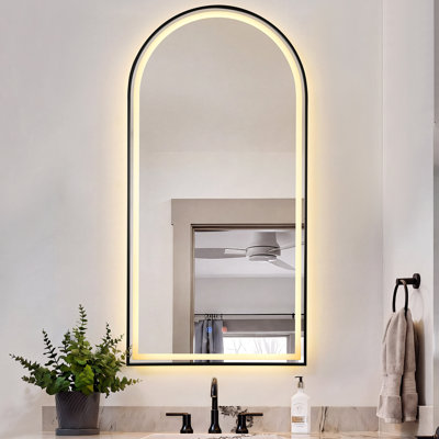 Mauel Arch LED Backlit Wall Mirror