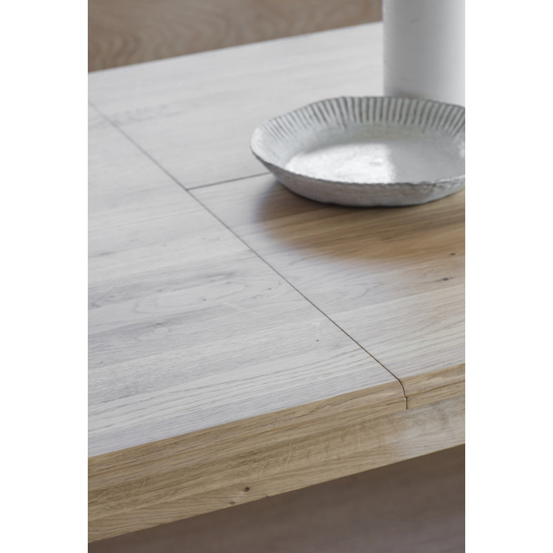Emrich Oak Solid Wood Dining Table