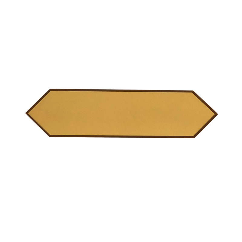 Secret Dimensions 3 in. x 12 in. Diamond Grade Glass Reverse Beveled Subway Decorative Kitchen & Bathroom Wall Tile