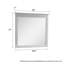 Miroir rectangulaire moderne en bois massif avec cadre H 33 po-1247881753-1247881757