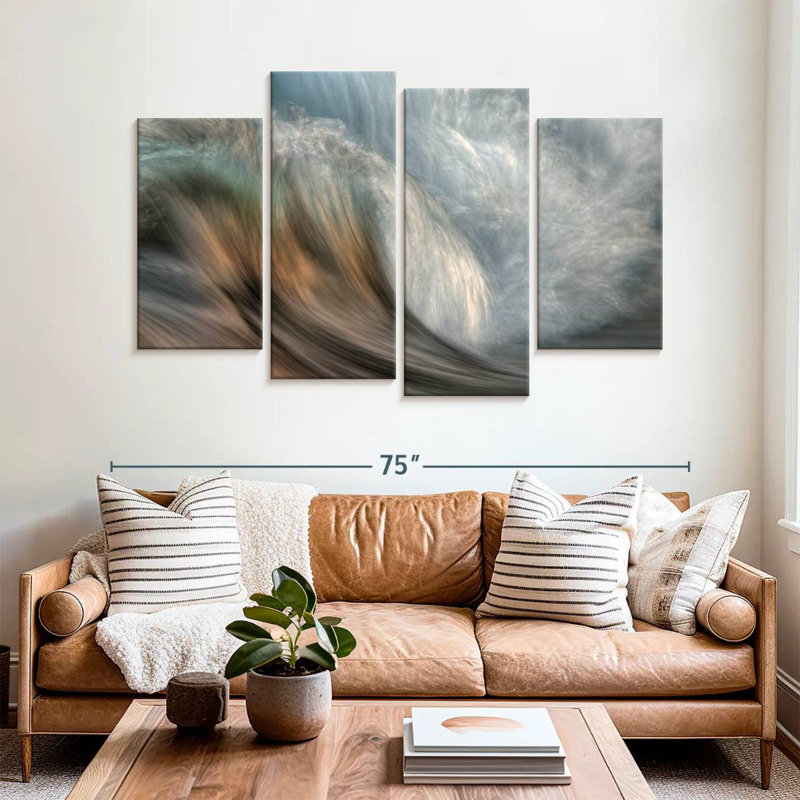 Gillard Ying And Yang, 42" H x 68" W