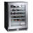 Perlick Single Zone 23.88'' Built-In 40 Bottle Wine Refrigerator-15287218