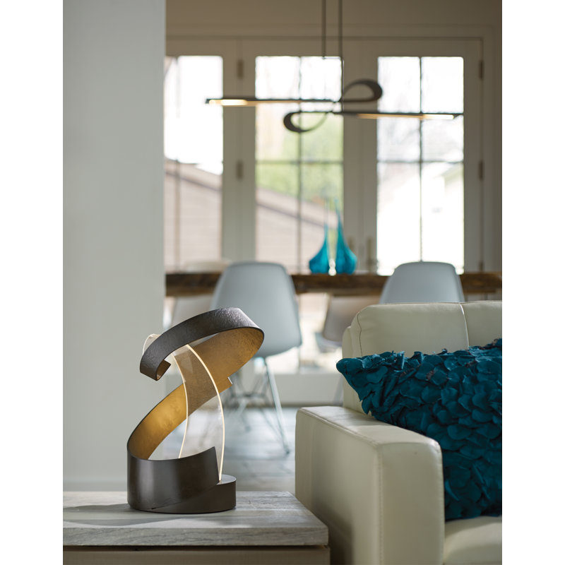 Switchback Kitchen Island Geometric LED Pendant, Bronze