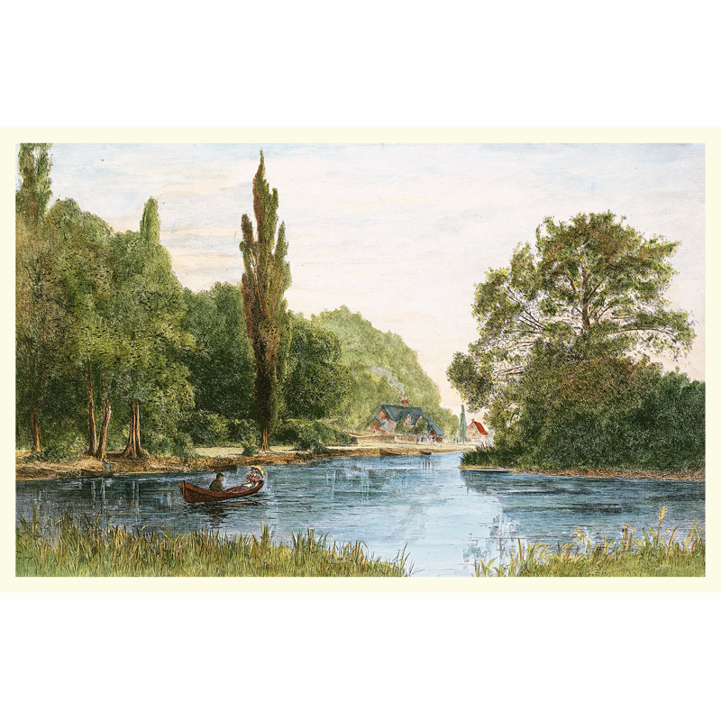 Lazy Days - Wrapped Canvas Painting, 20cm H x 30cm W x 3.8cm D