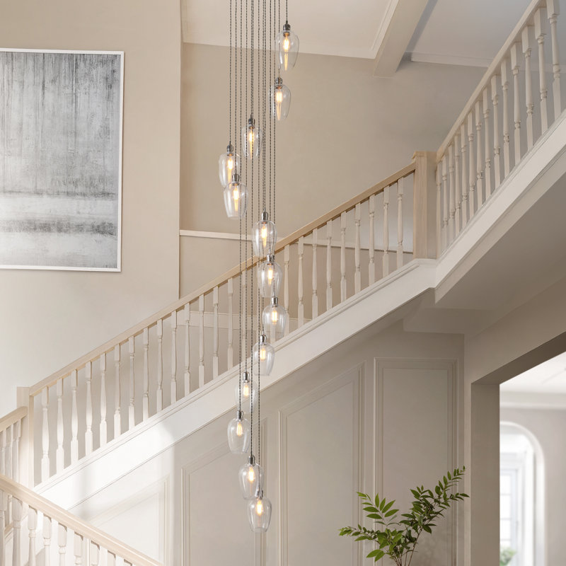 Alans 13 - Light Chandelier, Nickel