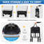 Table pliante pour chariot pliable