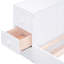 Twin Daybed In White With Drawer Storage, Trundle & Electrical Charging - Solid Wood Power Convenient-783977414