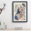Autumn in Sumiyoshi by Tsukioka Yoshitoshi - Framed Print-55456972-55456973