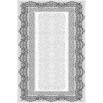 Tapis de couloir luxueux, 100% velours, 31,5 po x 59,1 po | Semelle en coton antidérapant, hauteur des poils: 0,4 po | Antibactérien et lavable à la machine, impression numérique 3D | Design élégant pour le salon et le vestibule