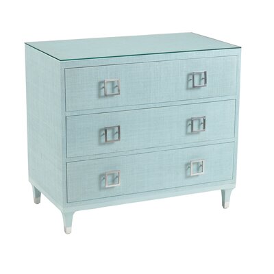 Chloe Solid Wood 3 - Drawer Accent Chest -  Wildwood, 490316