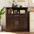 Abriah 31.4" Wide Sideboard Buffet Cabinet-877979415