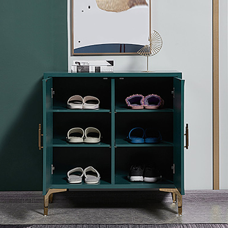 Rangement pour chaussures 12 pièces Modern Modern, Vert