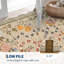 Tapis festonné moderne antidérapant Farmhouse Floral-485207309