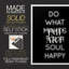 «Soul Happy», reproduction encadrée - bois massif-1020890729-1020890514