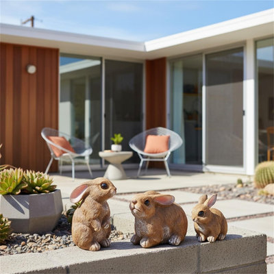 Animals Weather Resistant Resin Garden Statue
