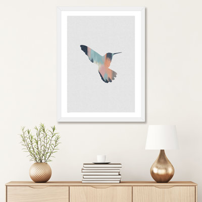 Pastel Hummingbird II - impression d'art graphique
