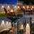 Solar Fence Lights Outdoor - Brighter Focused Lens,  Fence Solar Lights Outdoor Waterproof, Auto On/off Deck Lighting For Wall, Patio, Backyard, Step, Railing-118659548-120141846