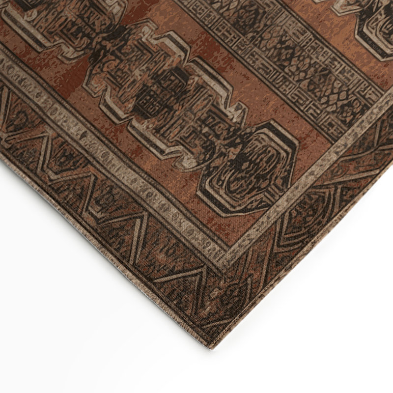Tapis intérieur et extérieur ArtDeco, Rectangle 9 pi x 12 pi