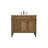 Rivers 40'' Single Bathroom Vanity with Carrara Marble Top-86883155