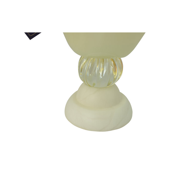 Bol de table en verre de 8 po de hauteur