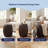 Colt 21.06" Coastal Bohemian Handwoven Hyacinth Barrel Storage Stool with Lid-1774029860