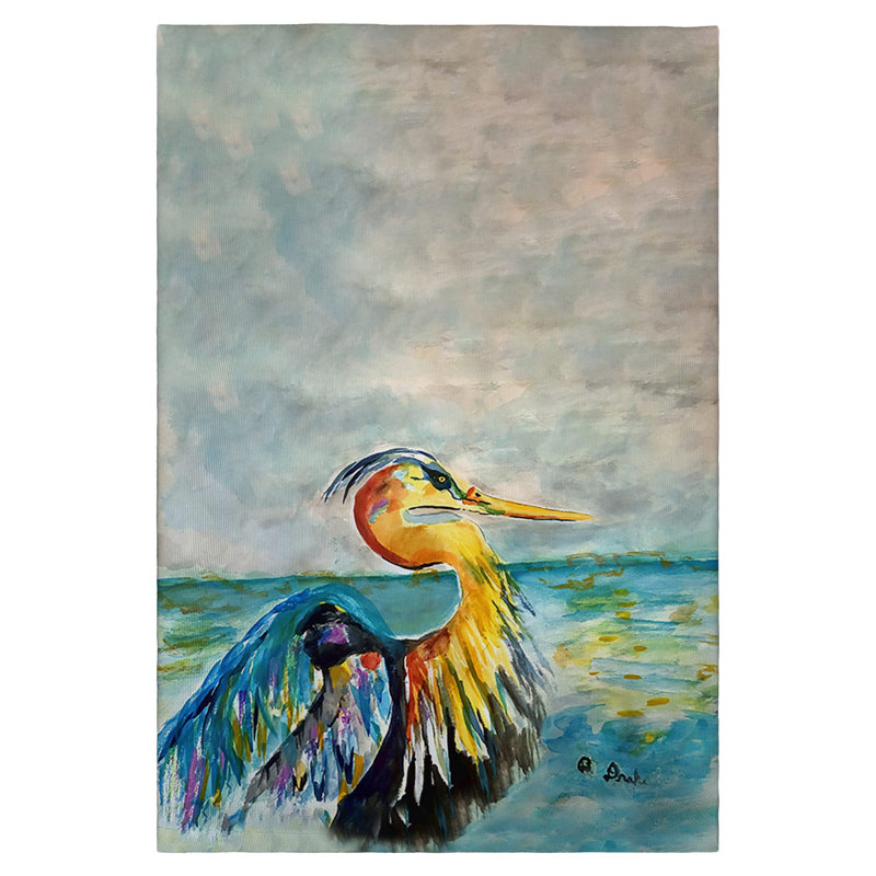 Serviette d'invité Blue Heron