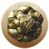 Laiton antique / bois naturel