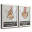 «Gingerbread Tree», ensemble de 2 reproductions d'art-1128852679-1128852775-1128852674