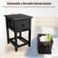Amoriah Solid Wood Side Table Set