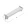 Ajwad 36" Wide Cottage Beach House Design Wall Mounted Coat Rack with 8 Hooks And 1 Shelf Tray