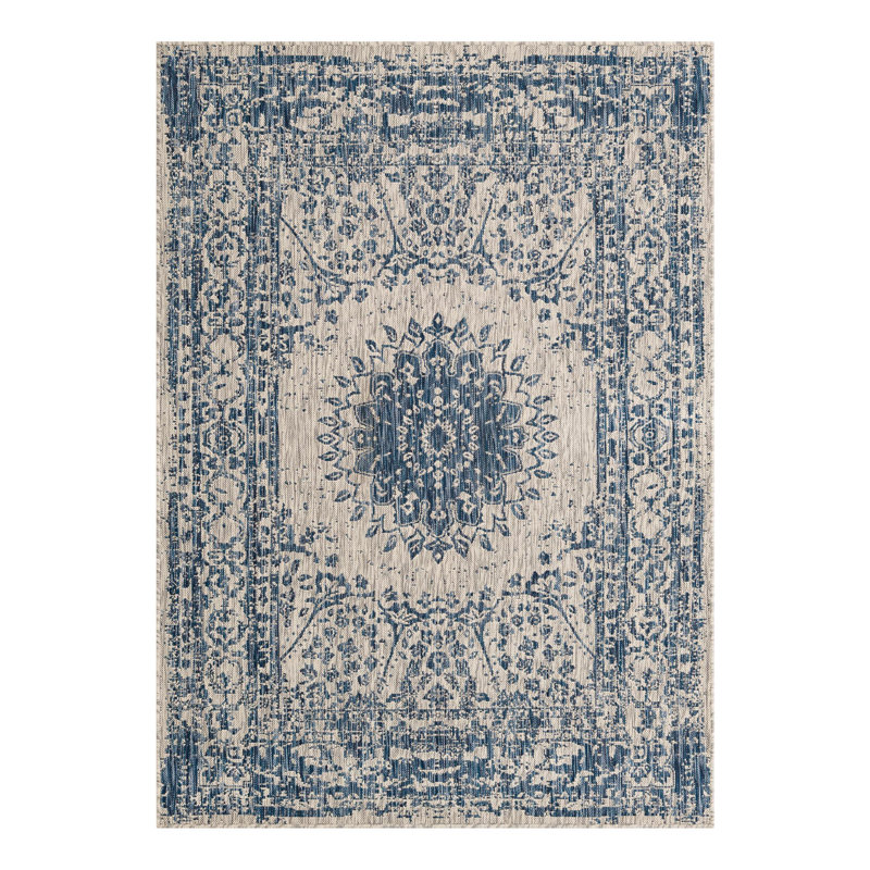 Tapis laminé orné, Rectangle 5 pi 3 po x 7 pi 1 po