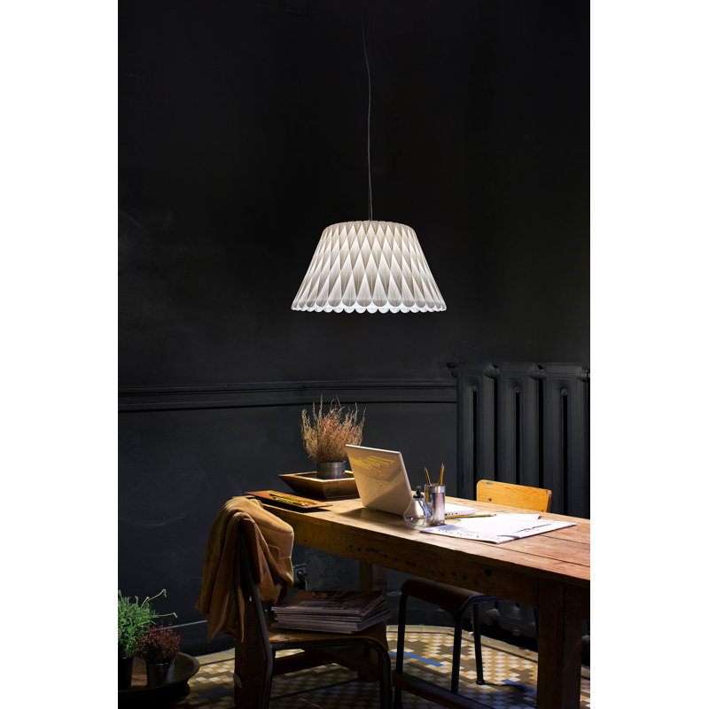 Lola 1 - Light LED Pendant, Ivory White
