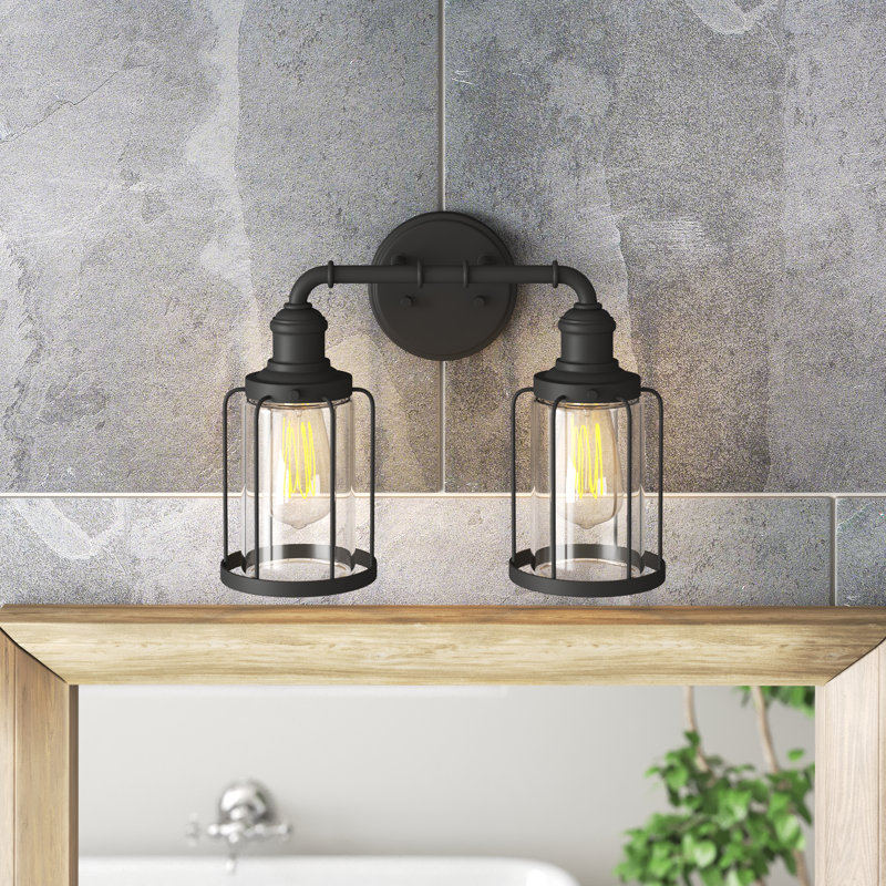 Éclairage pour salle de bain 2 lumières Leyden Bath