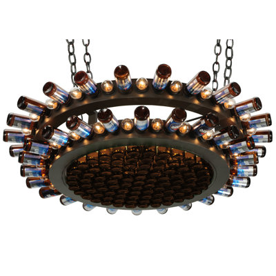 Rustic Lodge 48 - Light Chandelier