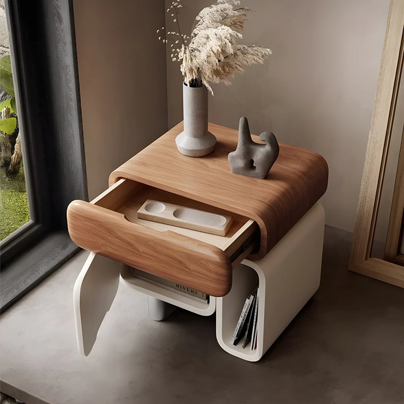 Elegance Nightstand Bedside Table End Table