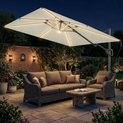 298cm Cantilever Parasol