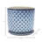 Modern Textured Ceramic Planter with Saucer-1167177242-1167177240