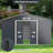 10' x 8' Metal Traditional Storage Shed