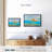Turtle Dive Canvas Print-102860503