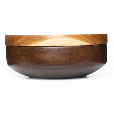 Two-Toned Efran Wooden Bowl - Jumbo