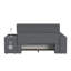 Lit double transformateur Picket House Furnishings Booker avec fonctions électroniques en polyuréthane gris-1493046925