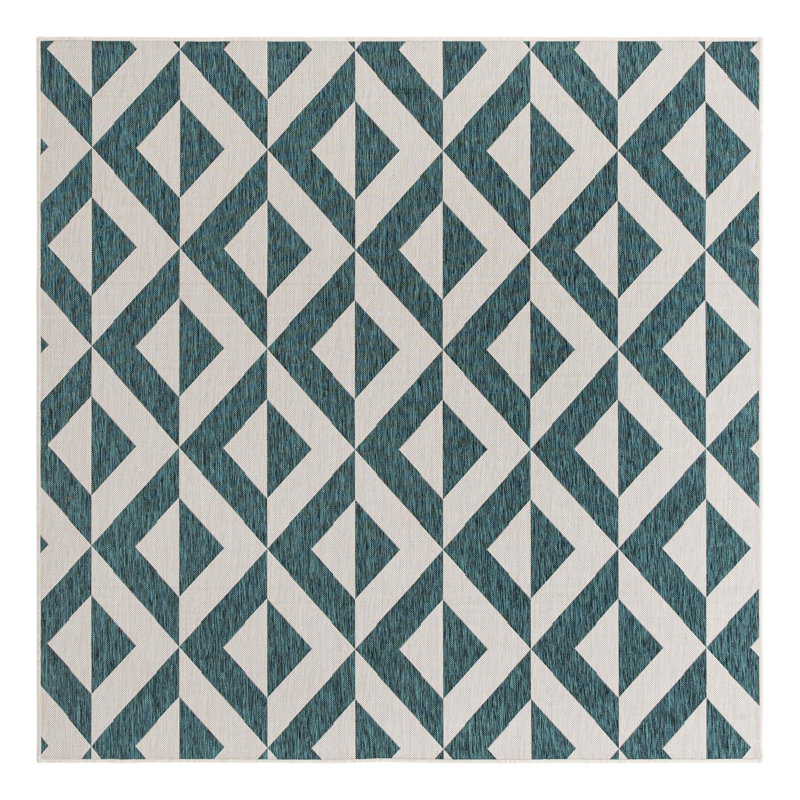 Drucilla Napa Indoor/Outdoor Rug, Square 7'10"