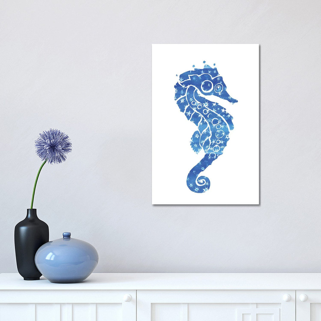 Seahorse Stars by Jo Lynch - Wrapped Canvas Gallery-Wrapped Canvas Giclée