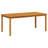 Outdoor Dining Table with Umbrella Hole Solid Acacia Wood-375733434-375733951