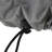 Johns Two-Tone Fire Pit Cover with Drawstring Closure - 24" x 60" - Gray/Green-535170663-423187046