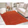Esterly Orange Shaggy Rug